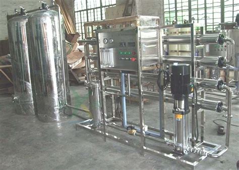 Lph Purified Drinking Water Production Plant T Ro Desalination