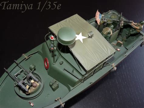 Tamiya Poster Vedette Fluviale Us Navy Pbr Mk Ii Patrol Boat