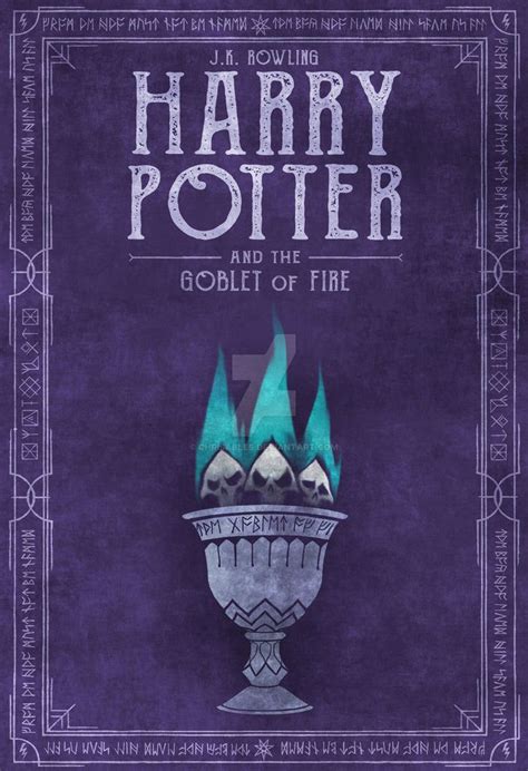 Harry Potter Goblet Of Fire Book Cover