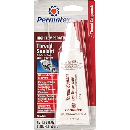 Amazon Permatex 59235 High Temperature Thread Sealant 50 Ml Tube