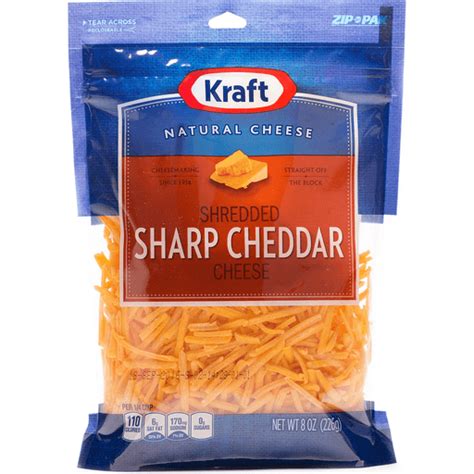 Shredded Sharp Cheddar Cheese Oz