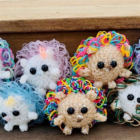 Loomigurumi Baby Cow Rainbow Loom Animal Etsy In 2022 Rainbow Loom