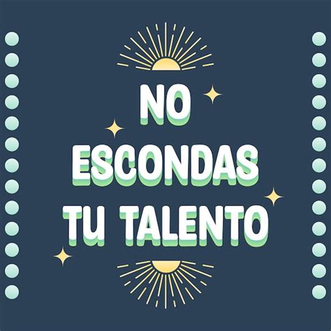 Frases Motivacionales En Espa Ol Vector Premium