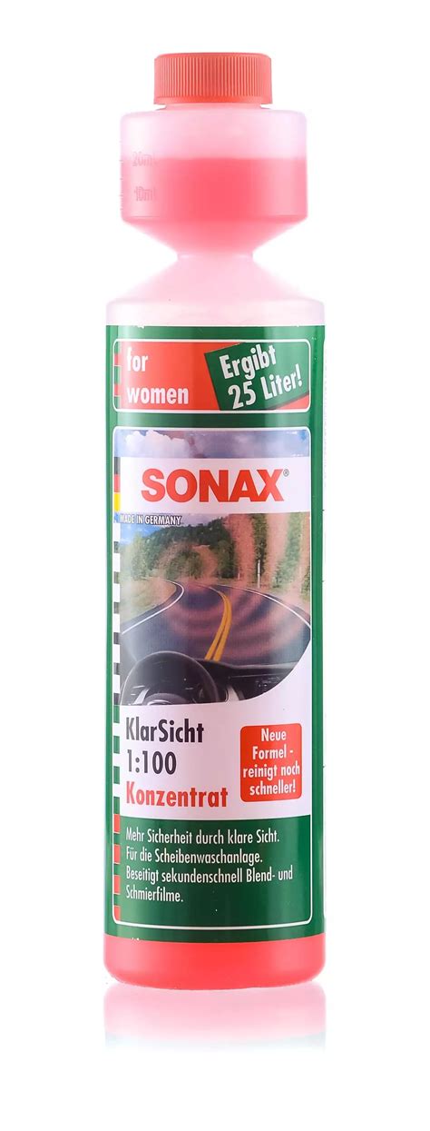 Концентрат омывателя стекла 1:100 250 мл SONAX - купить в Киеве