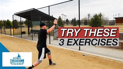 How To Build Arm Strength And Throwing Velocity 3 Exercises Youtube