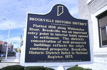 IHB: Brookville Historic District