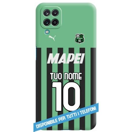 COVER SASSUOLO NUOVA MAGLIA 2022 23 NOME E NUMERO Per APPLE IPHONE