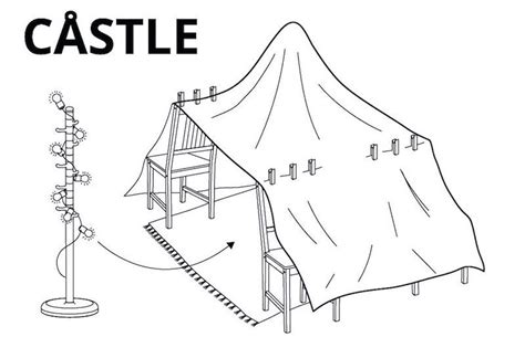 IKEA Released Instructions on How to Build the 6 Best Blanket Forts For ...