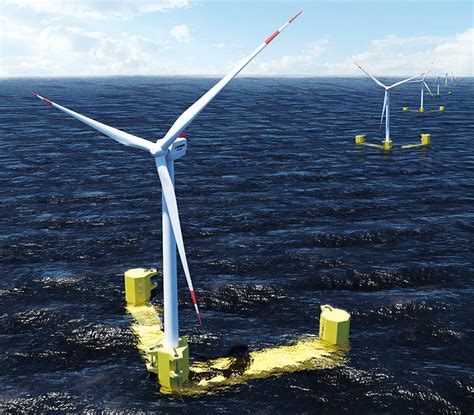 Worlds First Floating Wind Energy Plant Launched In Scotland Go Green