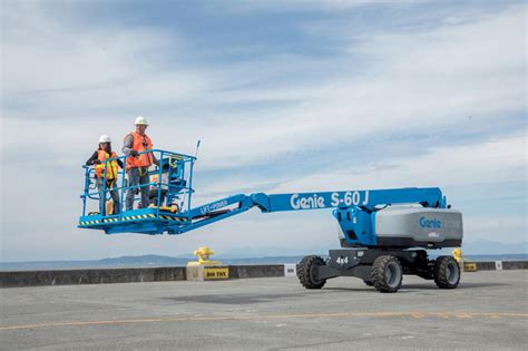 Genie S J Telescopic Boom Lift Workplatform