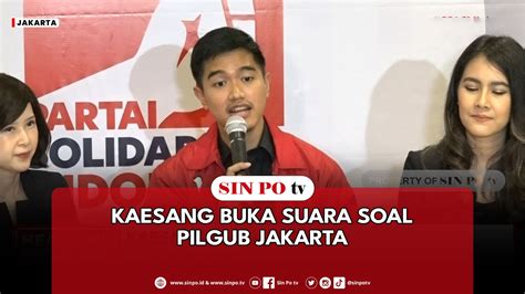 Kaesang Buka Suara Soal Pilgub Jakarta