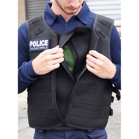 Gilet Molle Avec Pare Balles Classe Iiia Integre