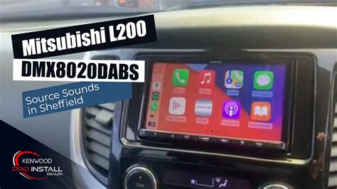 Mitsubishi L Install Kenwood Dmx Dabs Wireless Apple Carplay