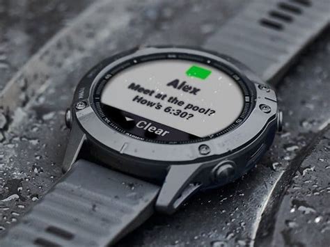 La nouvelle mise à jour bêta de la montre intelligente Garmin Fenix 6