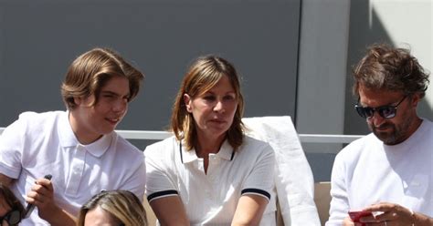 Mathilde Seigner Et Son Fils Louis Louis Julien Petit Les C L Brit S