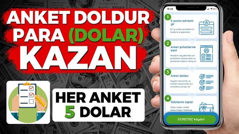 Her Anket Ba Ina Dolar Para Kazanmak Anket Doldur Para Kazan