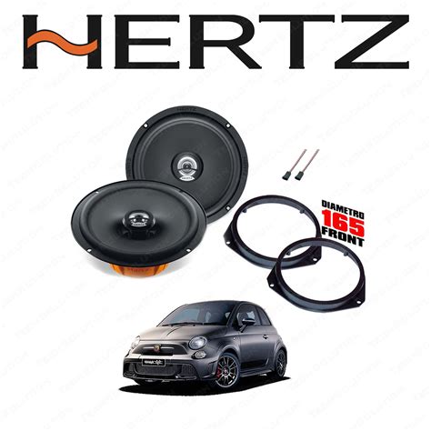 Kit 6 Casse Hertz Fiat Grande Punto Anteriori E Posteriori Adattatori