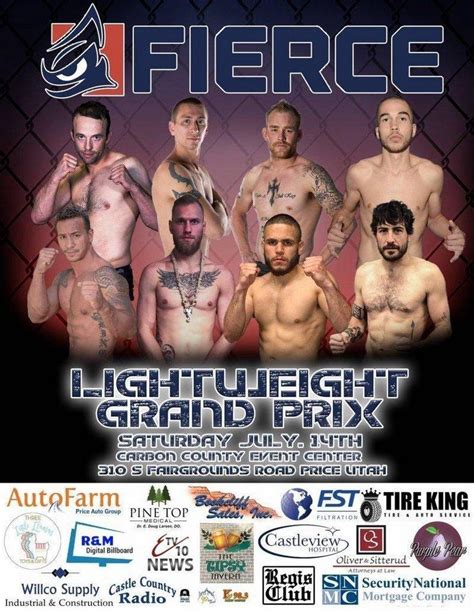 Fierce Mma Presents Lightweight Grand Prix Etv News