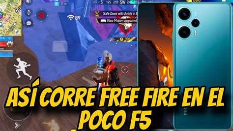 ASÍ CORRE FREE FIRE EN EL POCO F5 DE LO MEJOR PARA 2024 YouTube