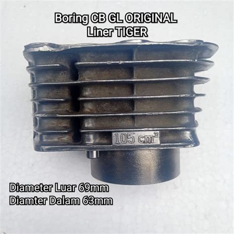 Original Block Boring Honda CB GL 100 125 Liner Up TIGER Second