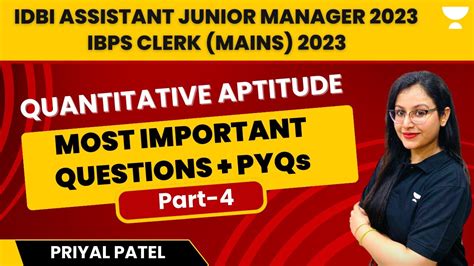 IDBI Assistant Junior Manager IBPS Clerk Mains 2023 Most Important