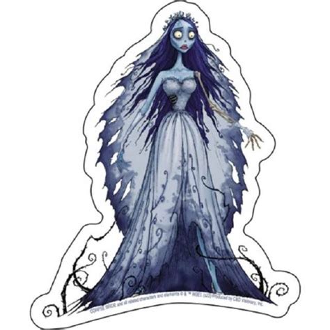 Corpse Bride Emily Sticker Forbidden Planet