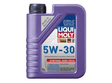 Купить недорого Моторные масла Liqui Moly Synthoil High Tech 5W-30 1л в ...