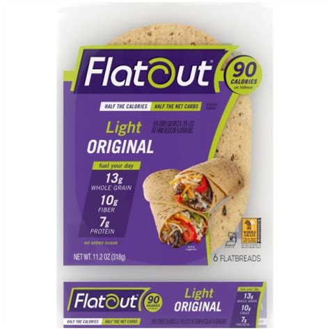 Flatout Light Original Flatbread Count Oz Kroger