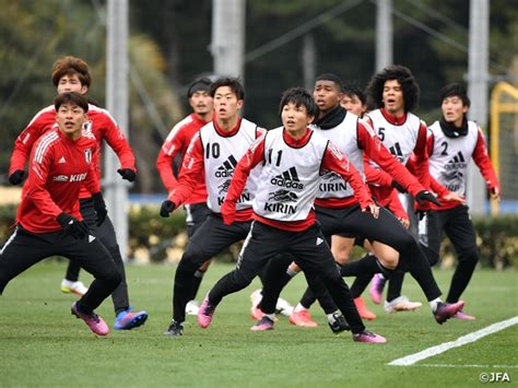 U 21日本代表 翌日のトレーニングマッチを見据えてトレーニングとミーティングでチーム力を高める｜jfa｜公益財団法人日本サッカー協会