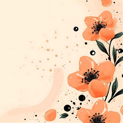 Premium Photo Background Watercolor Of Soft Peach Background With