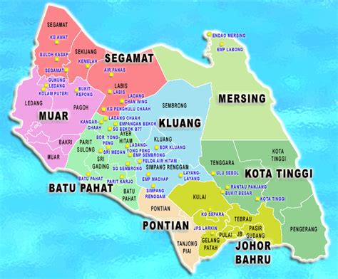 Johor Port Berhad Map