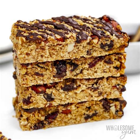 Oatmeal Breakfast Bars Healthy And Easy Wholesome Yum