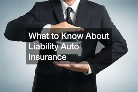 What To Know About Liability Auto Insurance Auto Mk