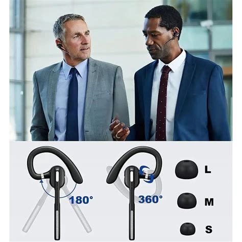 Casca Bluetooth Wireless Renew Force Business Tip Handsfree Bluetooth 5 1 Design Ergonomic