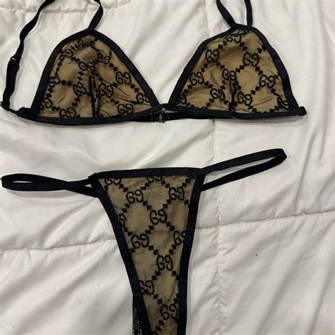 Gucci Intimates Sleepwear Gucci Lingerie Set Poshmark