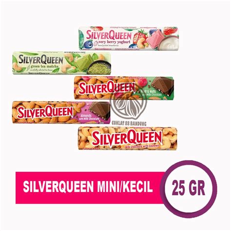 Jual Cokelat Silverqueen Kecil 25gr Coklat Silver Queen 25 Gram Milk