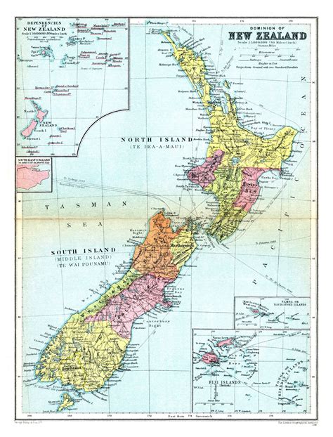 New Zealand Political Map