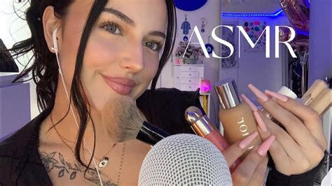 Asmr ~ Doing My Makeup Whispering Tapping And Personal Attention