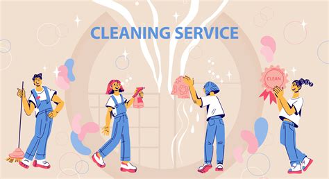 Website banner template for cleaning service ad, flat vector ...