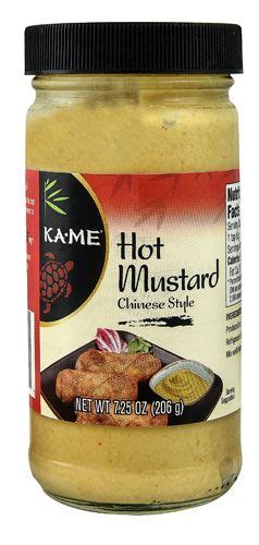 KA ME Hot Mustard 7 25 Oz Coconut Bacon Baby Food Recipes Grilled Tofu