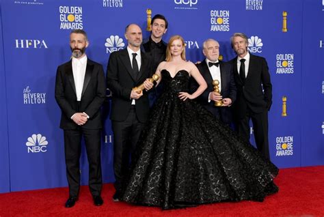 The Cast Of Succession At The Golden Globes See The Cast Of