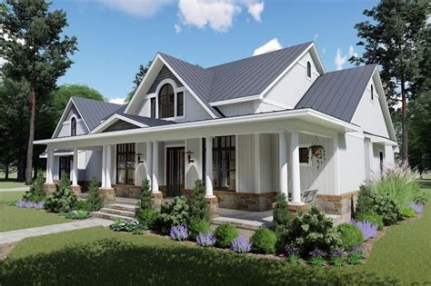 Transitional Modern Farmhouse Plan 3 Bed 25 Bath 117 1132