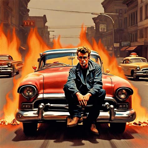 James Dean Ai Generated Artwork Nightcafe Creator