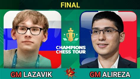 Final Denis Lazavik Vs Alireza Firouzja Chessable Masters 2024