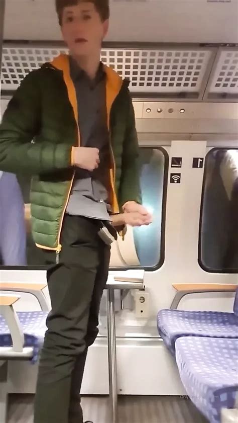 Wanking And Cumming On A Metro Train Gay Twink Porn XHamster