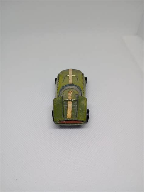 Turbofire Lime Yellow Redline Hot Wheels Mattel Vintage RL NICE EBay