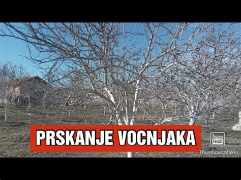 Prskanje voćnjaka krečom YouTube