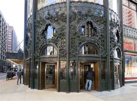 Carson Pirie Scott Building Entrance Building Louis Sullivan Art