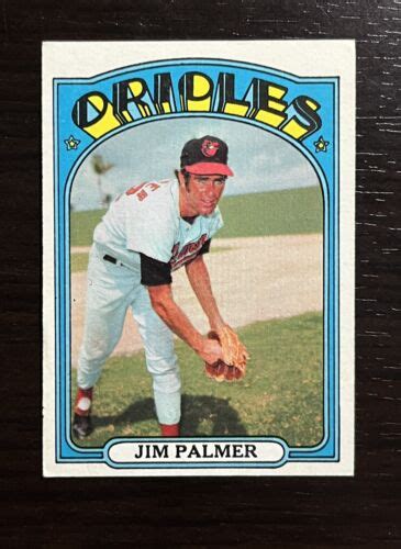 Topps Jim Palmer Baltimore Orioles Ebay