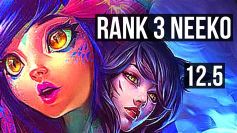 Neeko Vs Ahri Mid Rank 3 Neeko 6 2 5 Br Grandmaster 12 5 Youtube